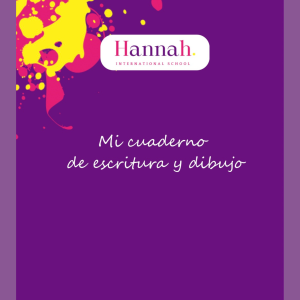 Cuaderno dibujo y escribo