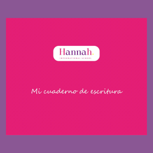 Cuaderno Pauta Montessori