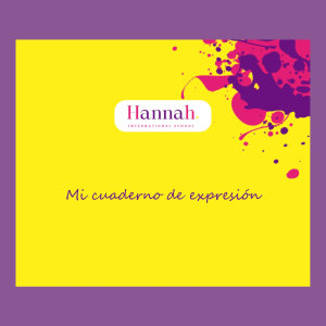 Cuaderno de expresión